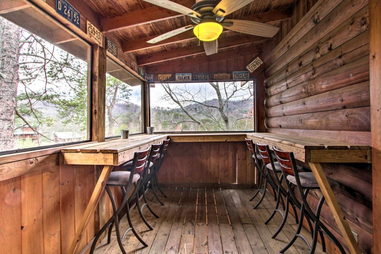 Pigeon Forge Cabin With Hot Tub And Mountain Views! Exteriör bild